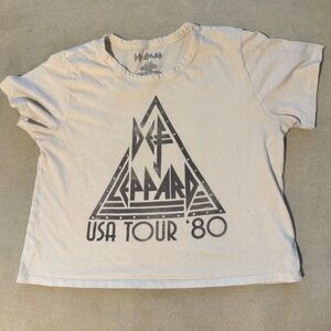 Def Leppard USA Tour '80 Graphic Tee